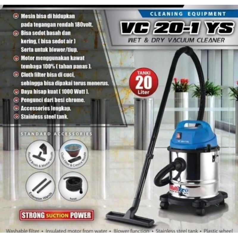 Vacum cleaner multipro VC20YS