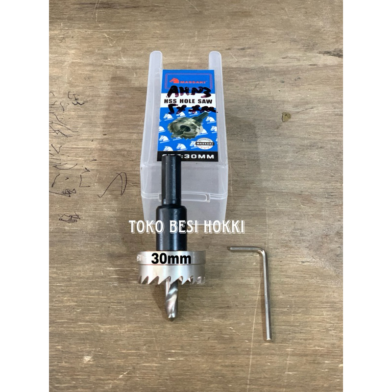 Mata Bor Pelubang / Mata Bor Hole Saw Massaki (30mm = 3cm)