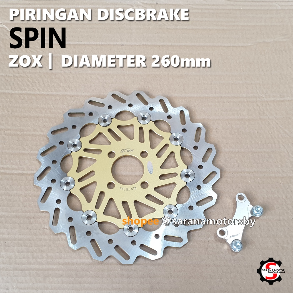 Variasi Piringan Discbrake Piringan Cakram SUZUKI SPIN 260MM ZOX