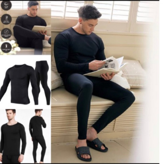LONG JOHN PRIA BAJU MUSIM DINGIN / Pakaian winter / long john winter bahan thermal
