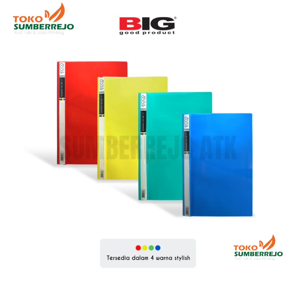 

BIG Map Bisnis File F4 Folio Ecco Map / Map Ako / Business File MF-8117