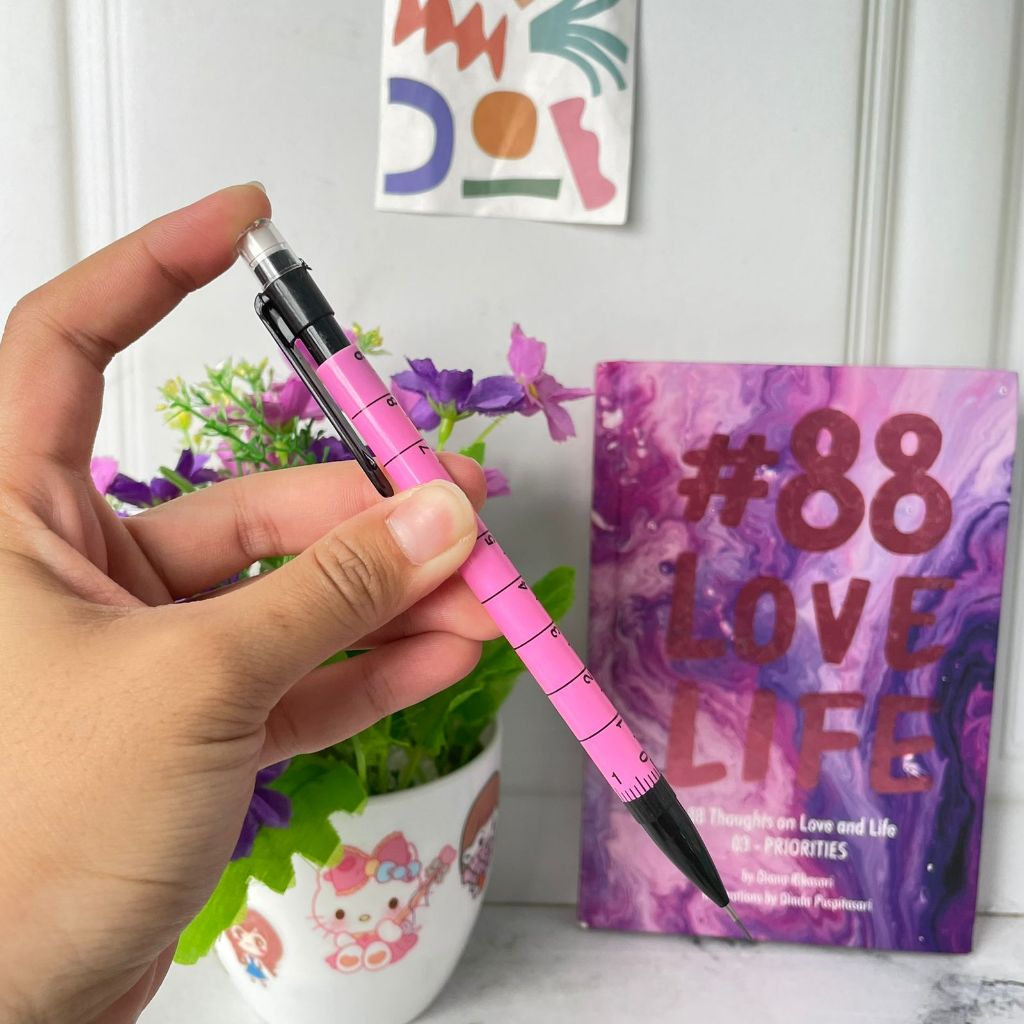 

PENSIL CETEK MEKANIK UKUR PENGGARIS PCM 1031 pensil mekanik peralatan atk sekolah COD