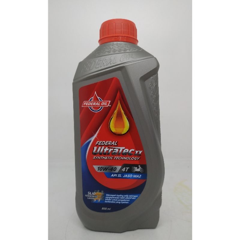 Federal Oil Supreme XX Sae 10/40 4T 800ML