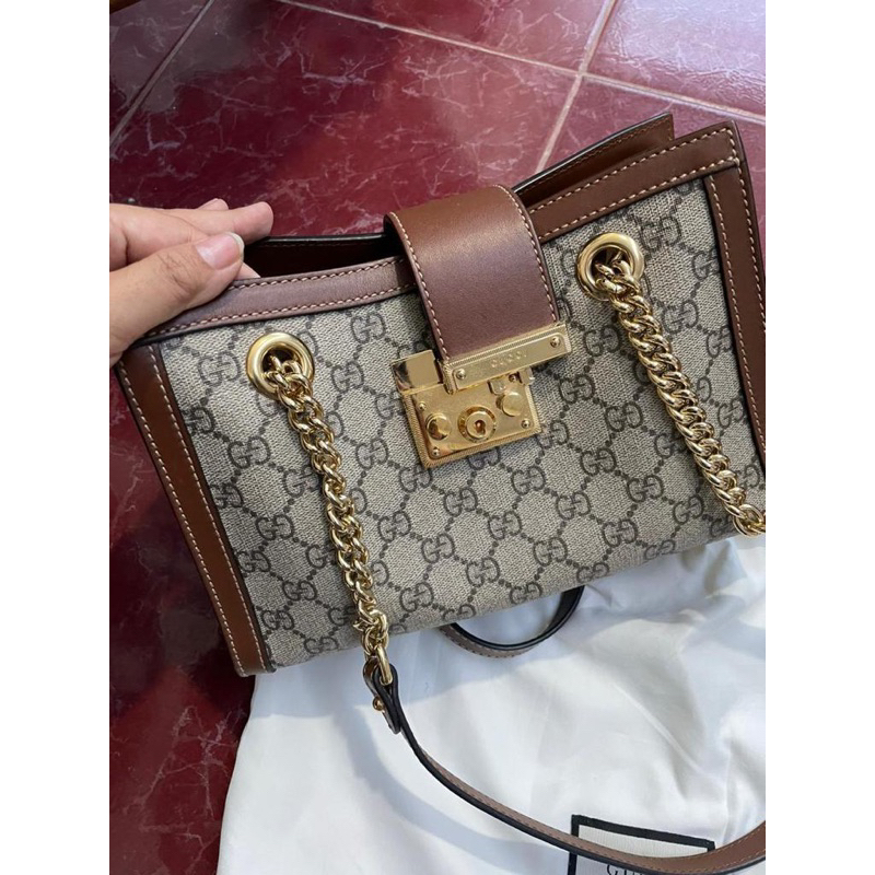 Gucci Padlock Small GG Shoulder Bag