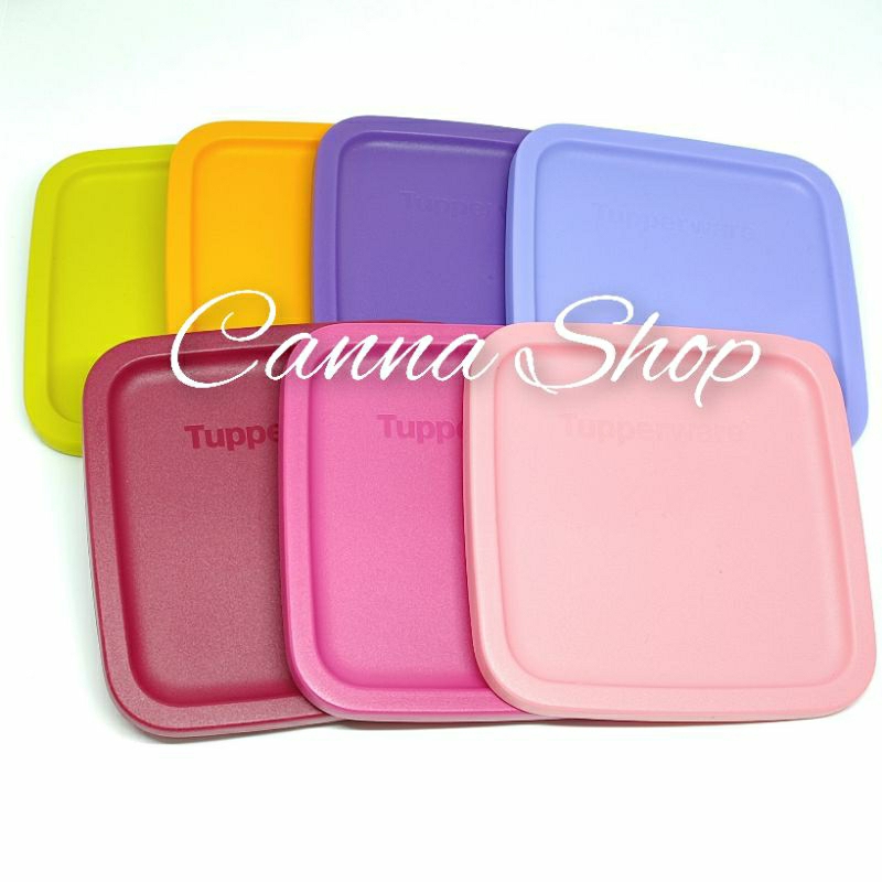 Tutup Summer Square Tupperware