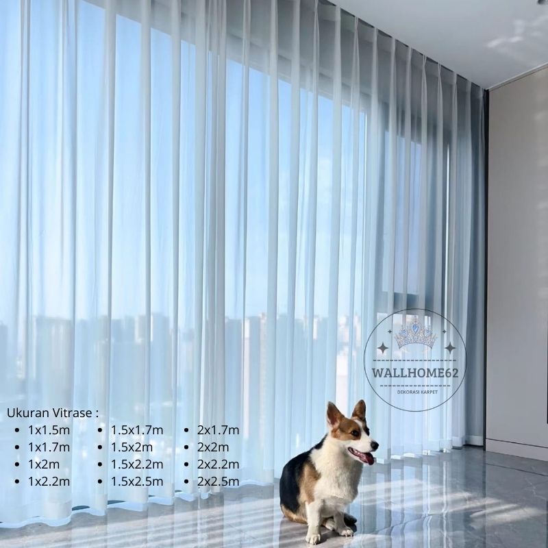 Vitrase Gorden Tirai Pelapis Gorden