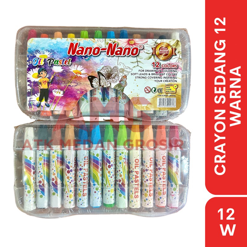 

CRAYON SEDANG 12 WARNA MURAH