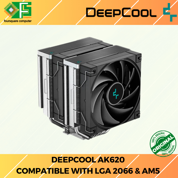 CPU Cooler Deepcool AK620 | HSF CPU Air Cooler