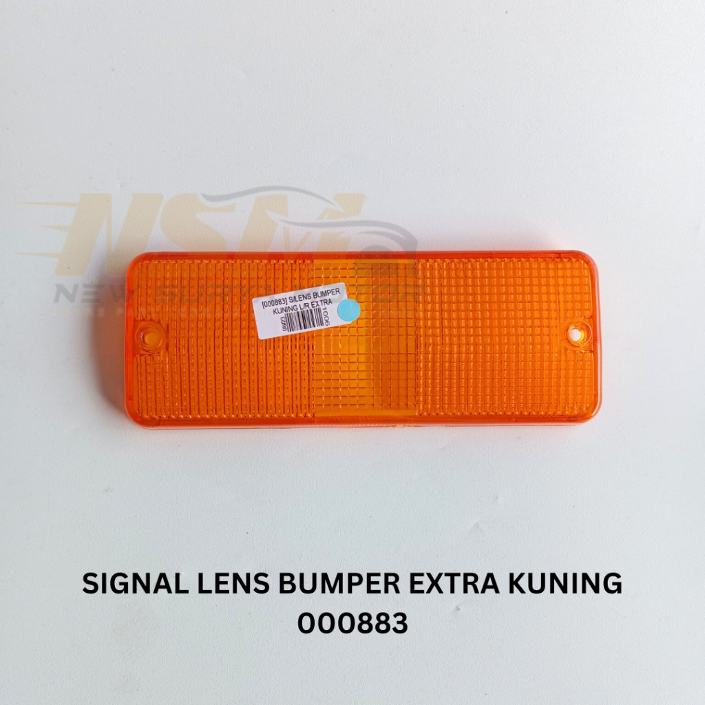 Mika Lensa Lampu Bumper Bemper Signal Lens Bumper Mobil Suzuki Carry Extra KUNING / PUTIH