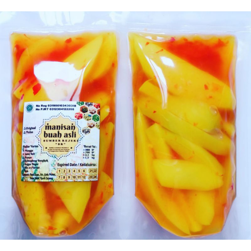 

Manisan Buah Mangga 350 gram