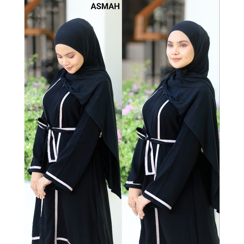 Asmah - Pusat Grosir Abaya Jetblack Saudi Umroh Haji Turkey