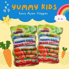 

Yummy kids sosis ayam wortel gluten free/Pelangi healthy food