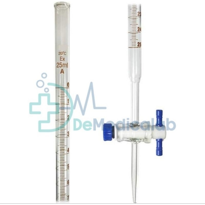 Buret 25 Ml Pyrex Lokal