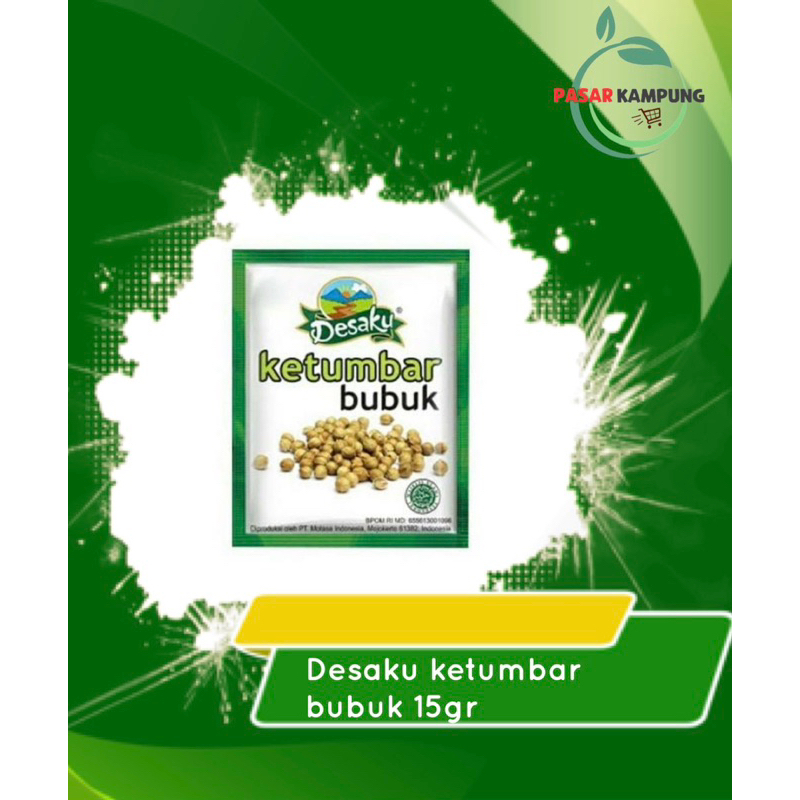 

Desaku ketumbar dan kunyit bubuk