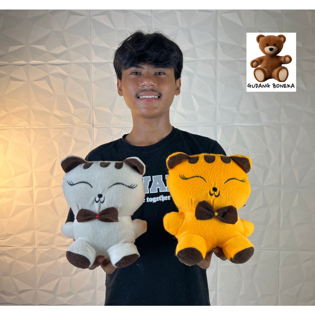 BONEKA KUCING JEPANG S / MERRYCAT / BONEKA LUCU KARAKTER / MAINAN ANAK / BONEKA ANIMAL