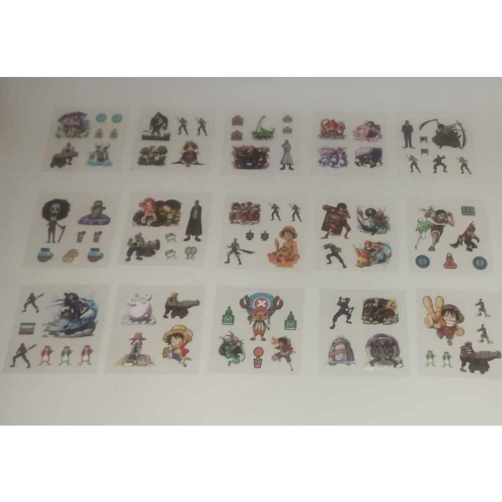 

stiker karakter one piece