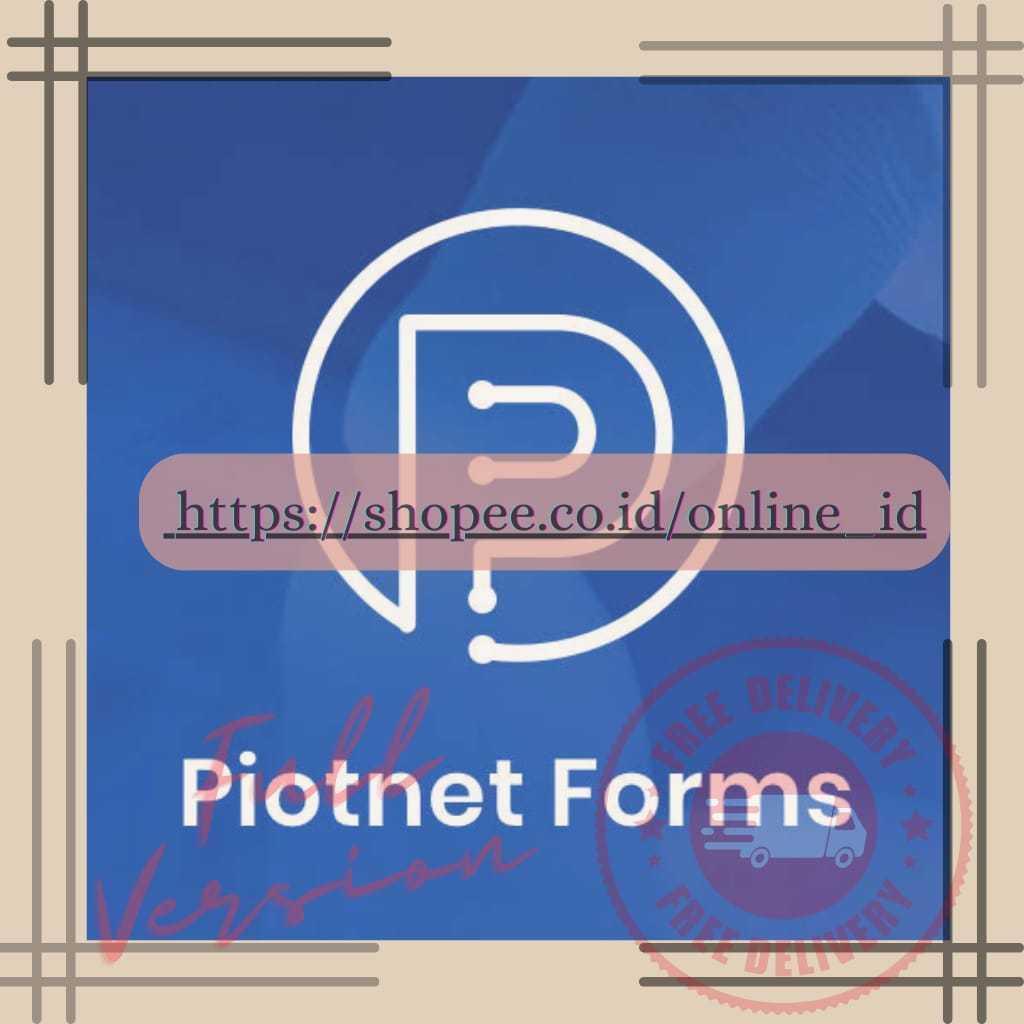 (GPL) Piotnet Forms Wordpress Plugin Unlimited Domain