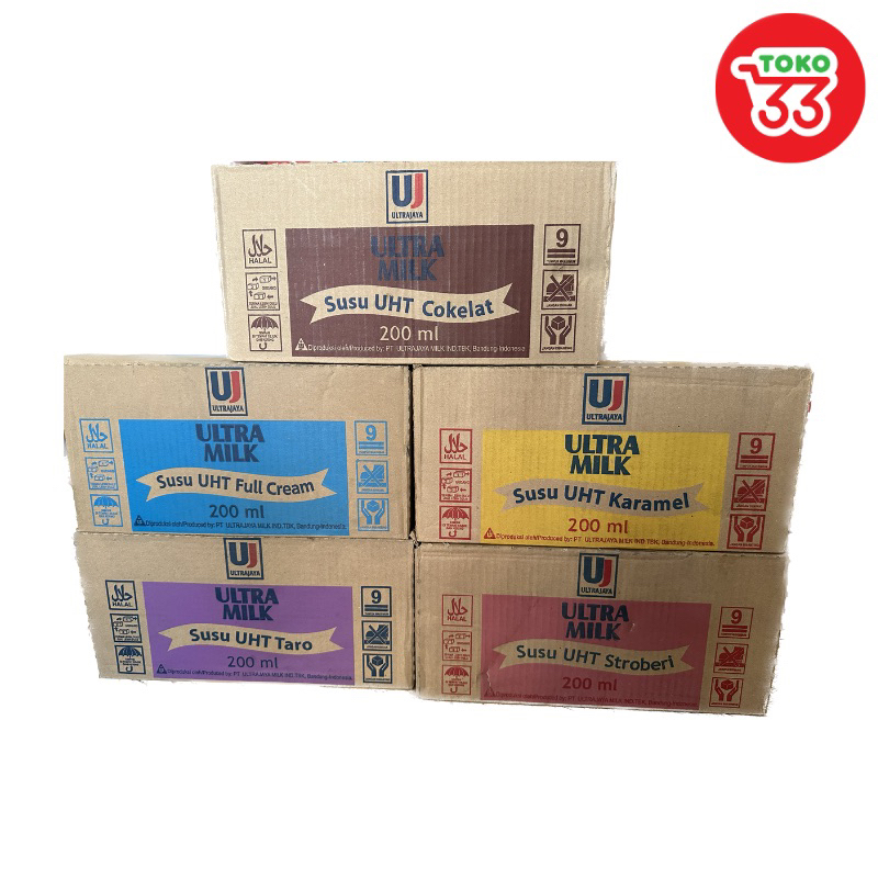

Susu Ultra Milk 200ml x 24