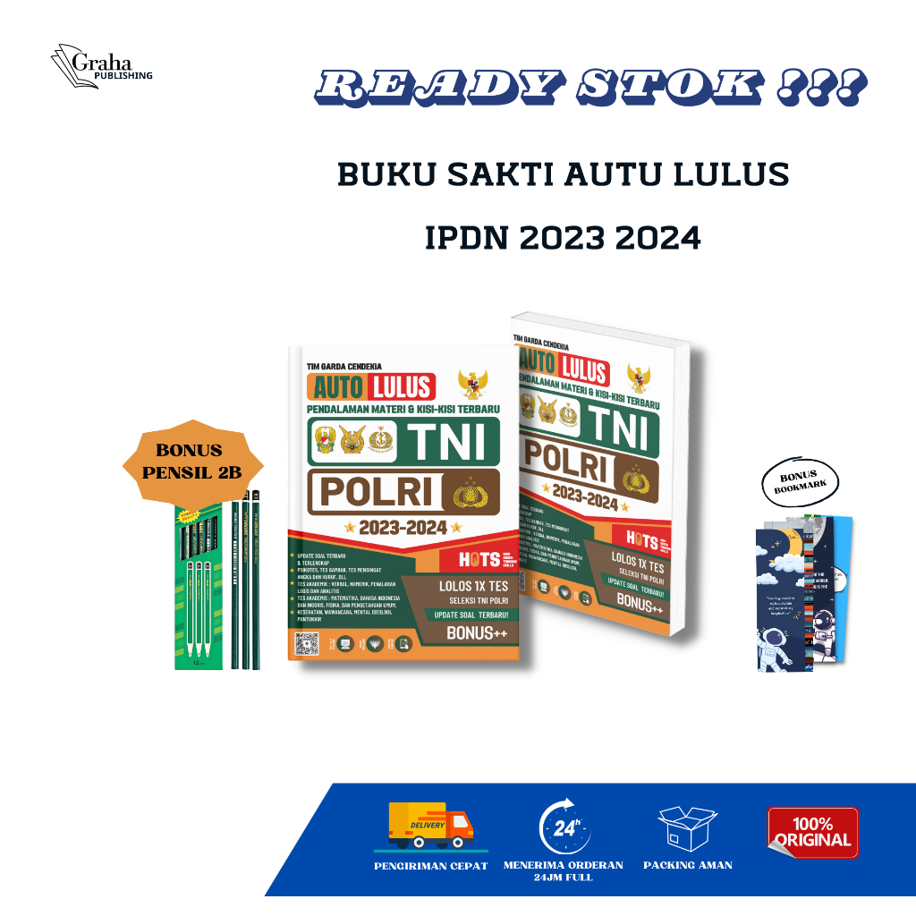 BUKU TES TNI POLRI | AUTO LULUS TNI POLRI 2023-2024 UPDATE SOAL TERBARU | TNI POLRI 2023-2024