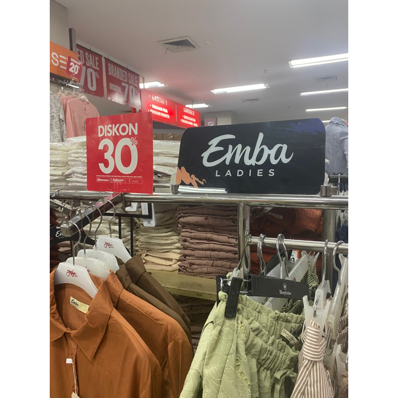 Nota Live Emba Ladies | Ramayana Serang