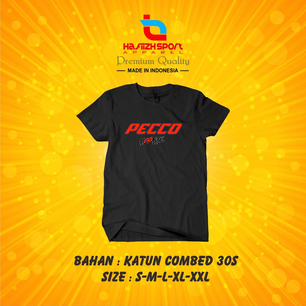 Baju Kaos FRANCESCO BAGNAIA PECCO 63 Otomotif Motogp Premium