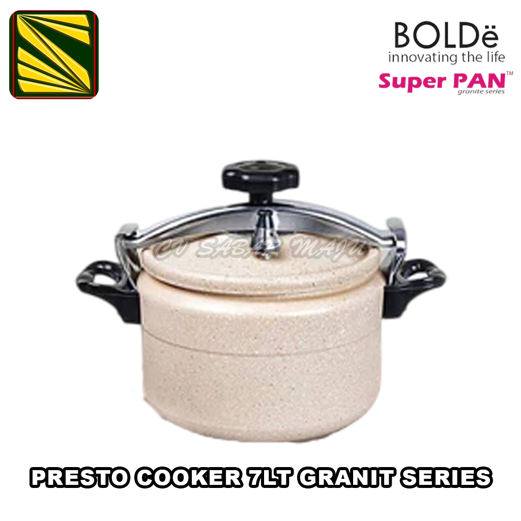 Bolde Super Pan Presto Granite 7 liter Granite series