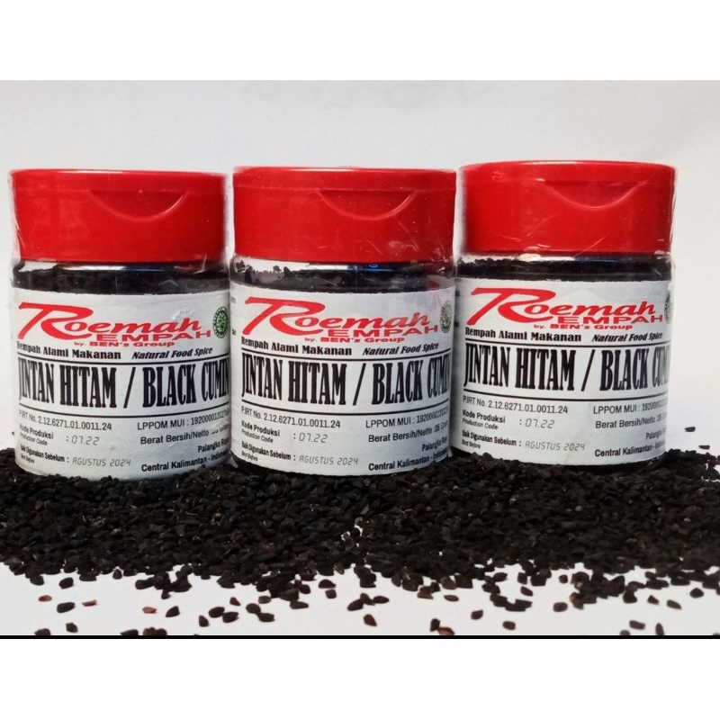 

Roemah Rempah Jintan Hitam/Black Cumin 35g