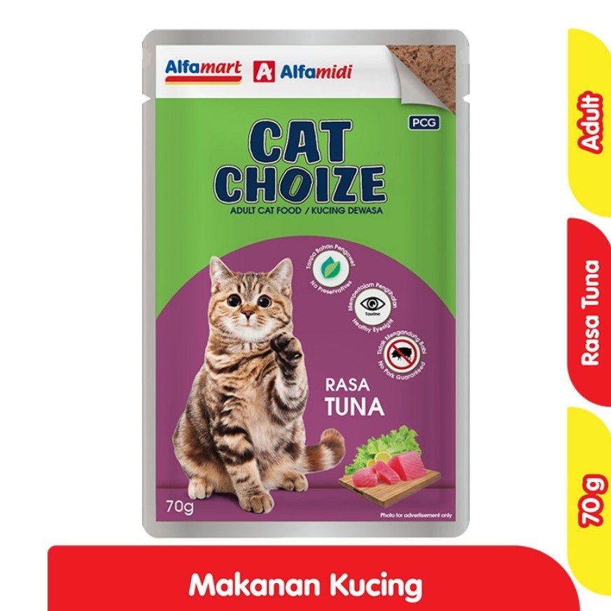 Alfamart Makanan Kucing Kering Tuna 70 g