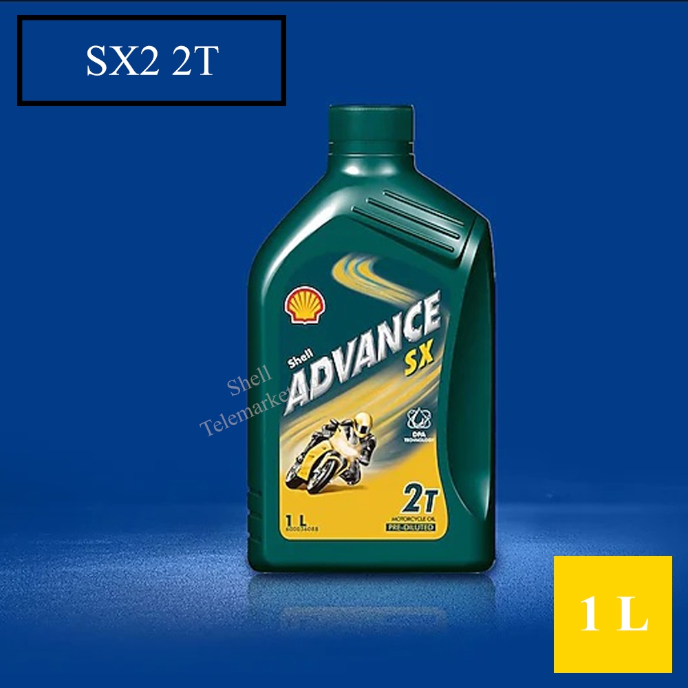Shell Advance SX2 2Tak 1 Liter Oli Motor 1 Karton (Supplier)