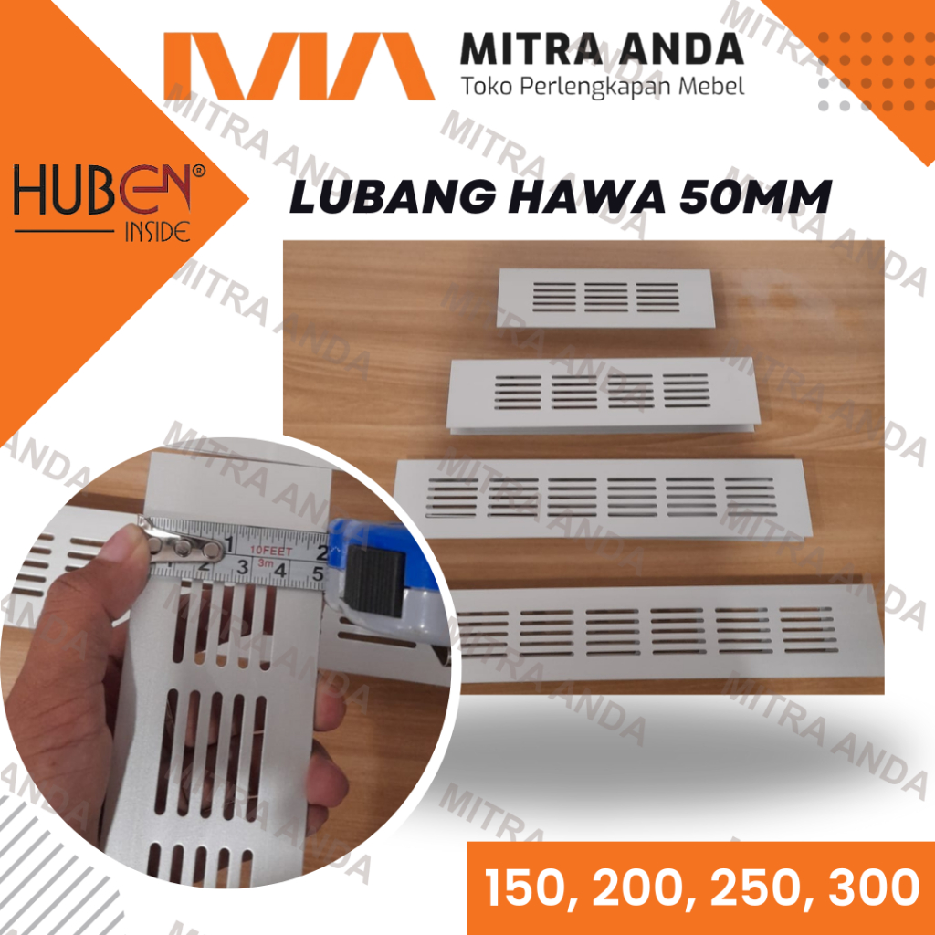 Huben Lubang udara  warna anodize 5 cm | Saringan Lubang Hawa | Angin Alumunium | Ventilasi udara