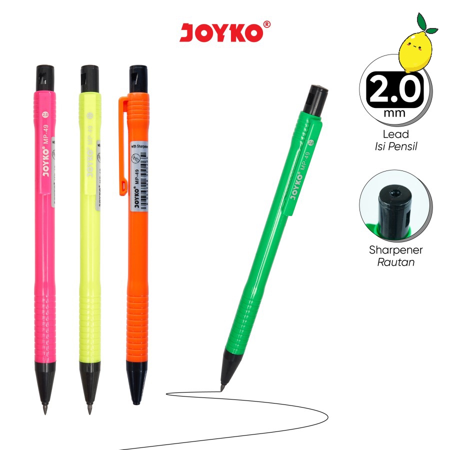 

Pensil Mekanik / Mechanical Pencil Joyko MP-49 2.0 mm