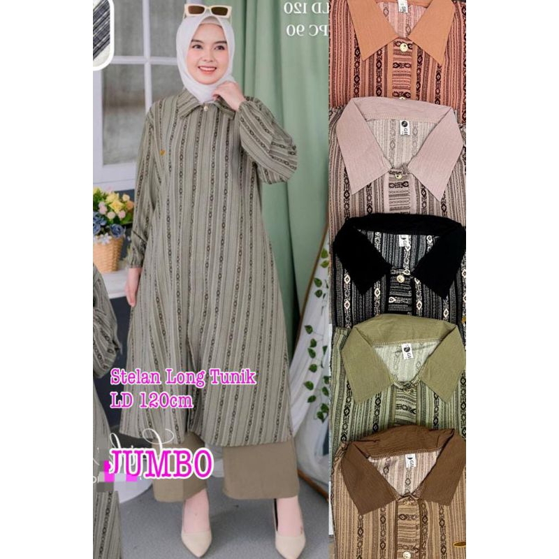 ONE SET LONG TUNIK JUMBO