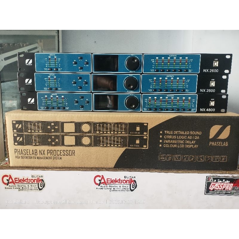 DLMS PHASELAB NX4800 NX2600 speaker management Original