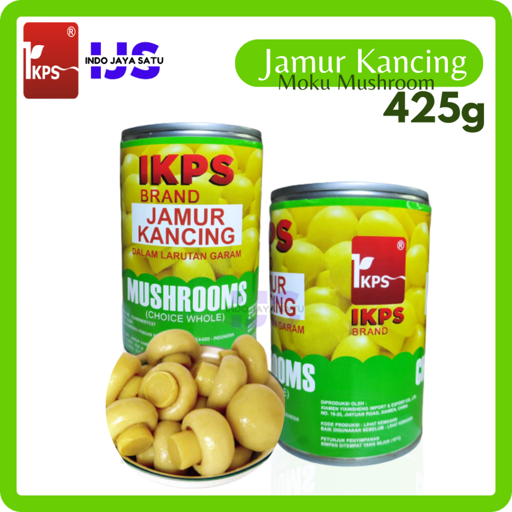 

Jamur Kancing Kaleng IKPS Moku Mushroom CHAMPIGNONS