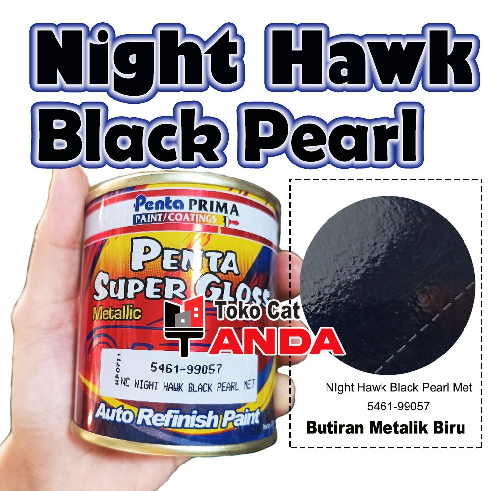 Penta Gloss Night Hawk Black Pearl Met - 5461-99057 - Penta Hitam Metalik Biru - Black NightHawk Pea
