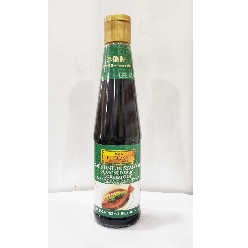 

[HALAL] LEE KUM KEE SEASONED SAUCE FOR SEAFOOD 410ML/LKK SAUS UNTUK SEAFOOD HALAL/STEAM IKAN HONGKONG