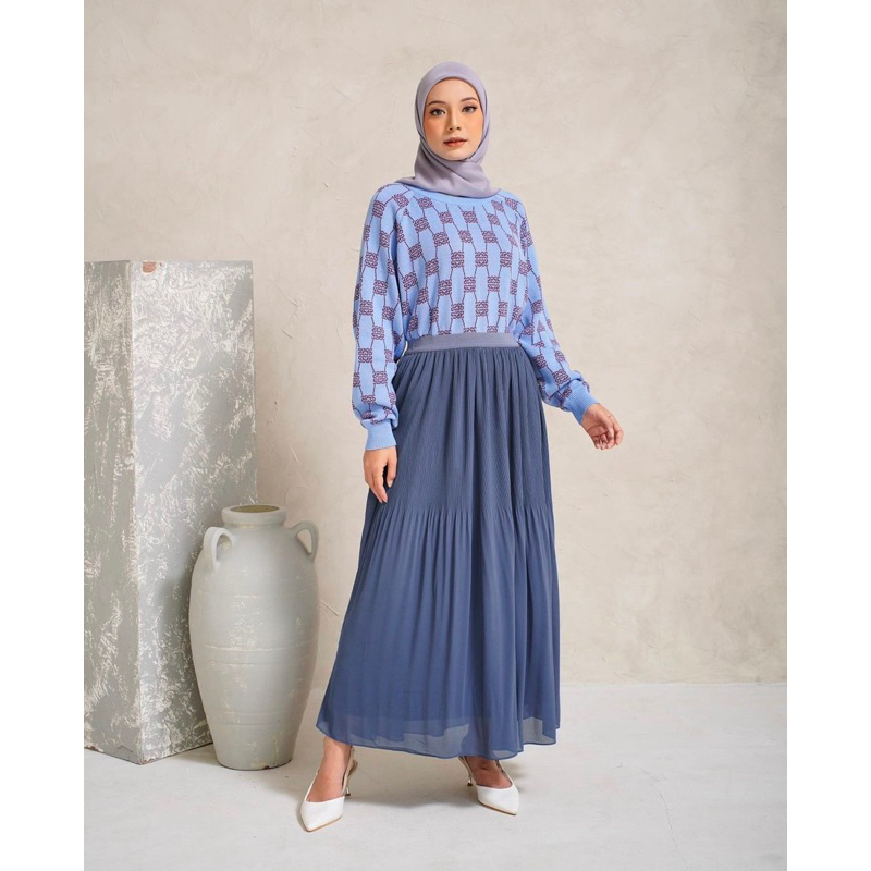 [SALE] ZIRA SKIRT HEAVEN LIGHTS - DENIM - SIZE M