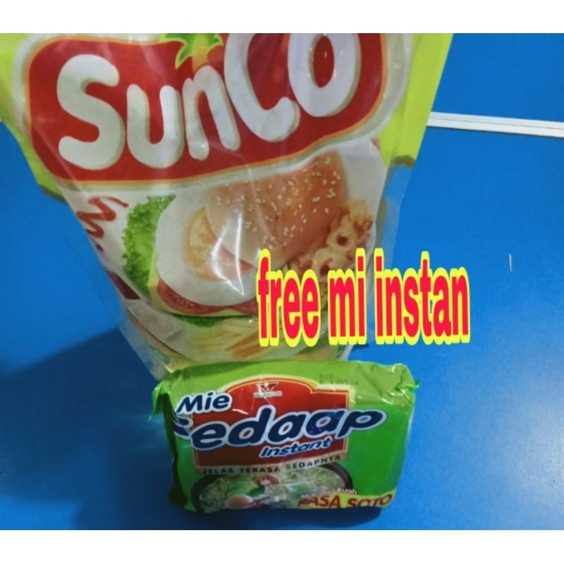 

SUNCO 2 LITER FREE MIE INSTANT