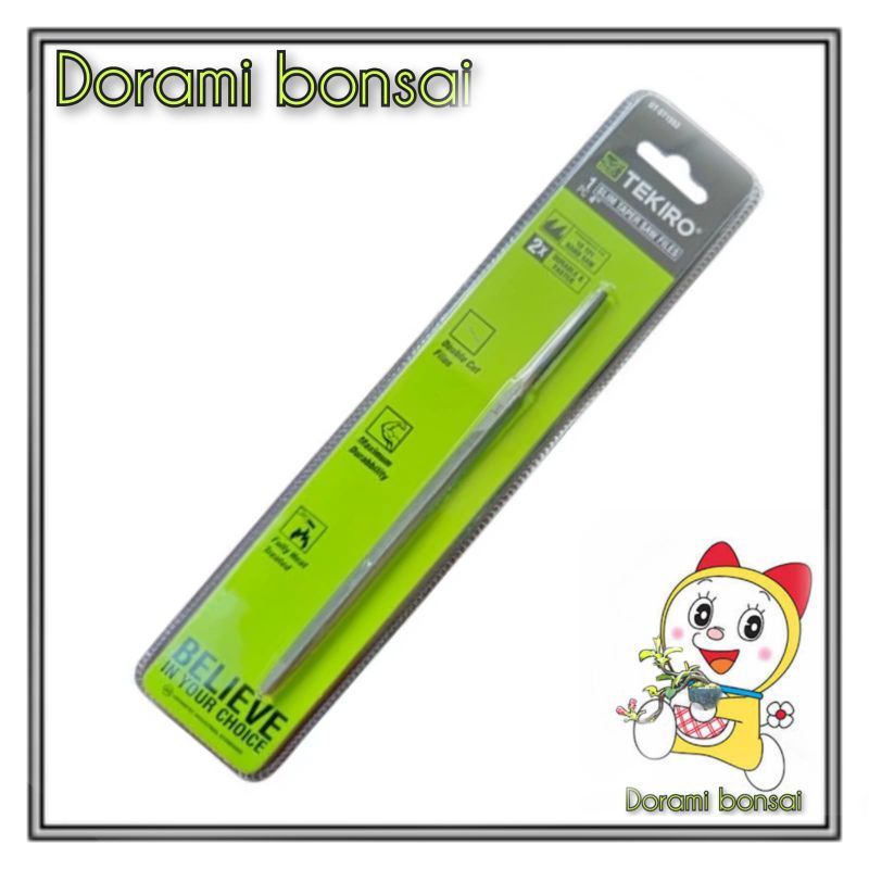 kikir kecil 3 inch merk tekiro kikir khusus gergaji bonsai