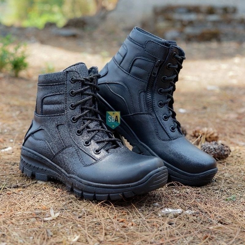 sepatu pdl LGR pendek kulit Asli Kulit Sapi