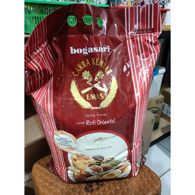 

Cakra kembar emas roti ORIENTAL per bag 5kg