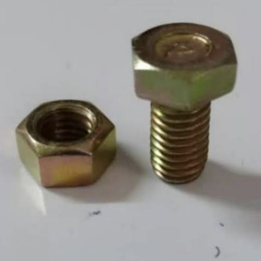 mur baut 8x15 siku lubang/mur baut siku lubang