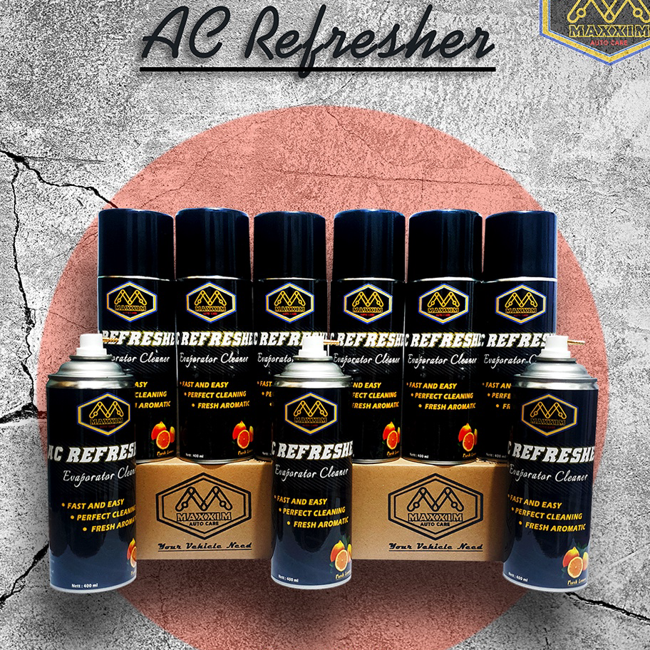 Star Seller.. Pembersih AC MOBIL | AC CLEANER MOBIL | AC REFRESHER  MOBIL - By Maxxim.