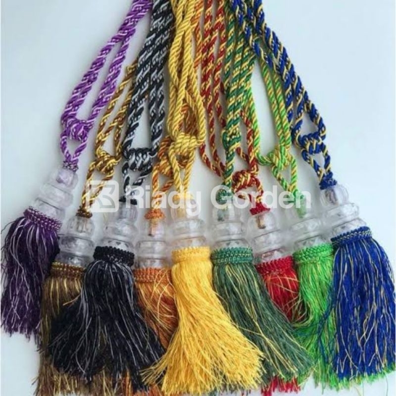 TASEL GORDEN MINIMALIS / TASEL KRISTAL / TALI PENGIKAT GORDEN MEWAH