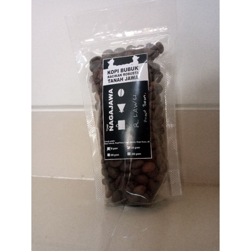 

biji kopi roasting robusta lawu 200gr