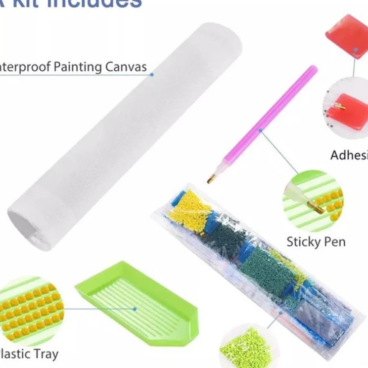 

Kirim Langsung 5D DIY Full Drill Diamond Painting Lukisan Kristik Kerajinan Tangan