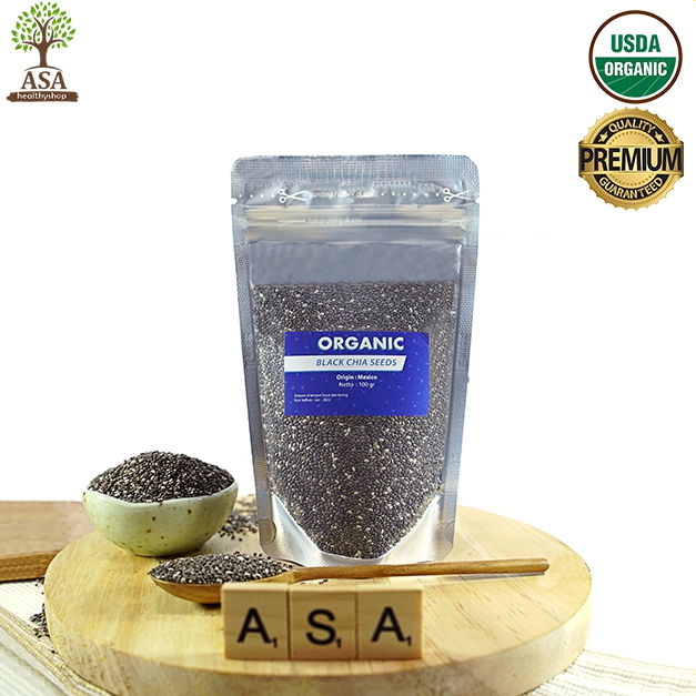 

➛➙❅⋆ Organic Chia Seed Mexico 100gr Terlaris