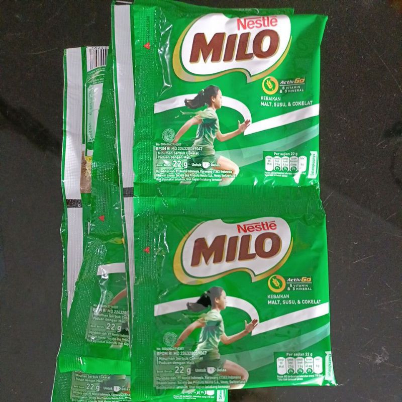 

Milo saset activ go, KEMASAN BARU 22g