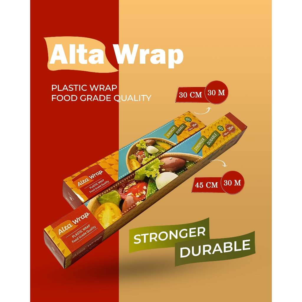

ALTA plastik wrapping/Plastik wrap buah/plastik makanan/plastik wrap