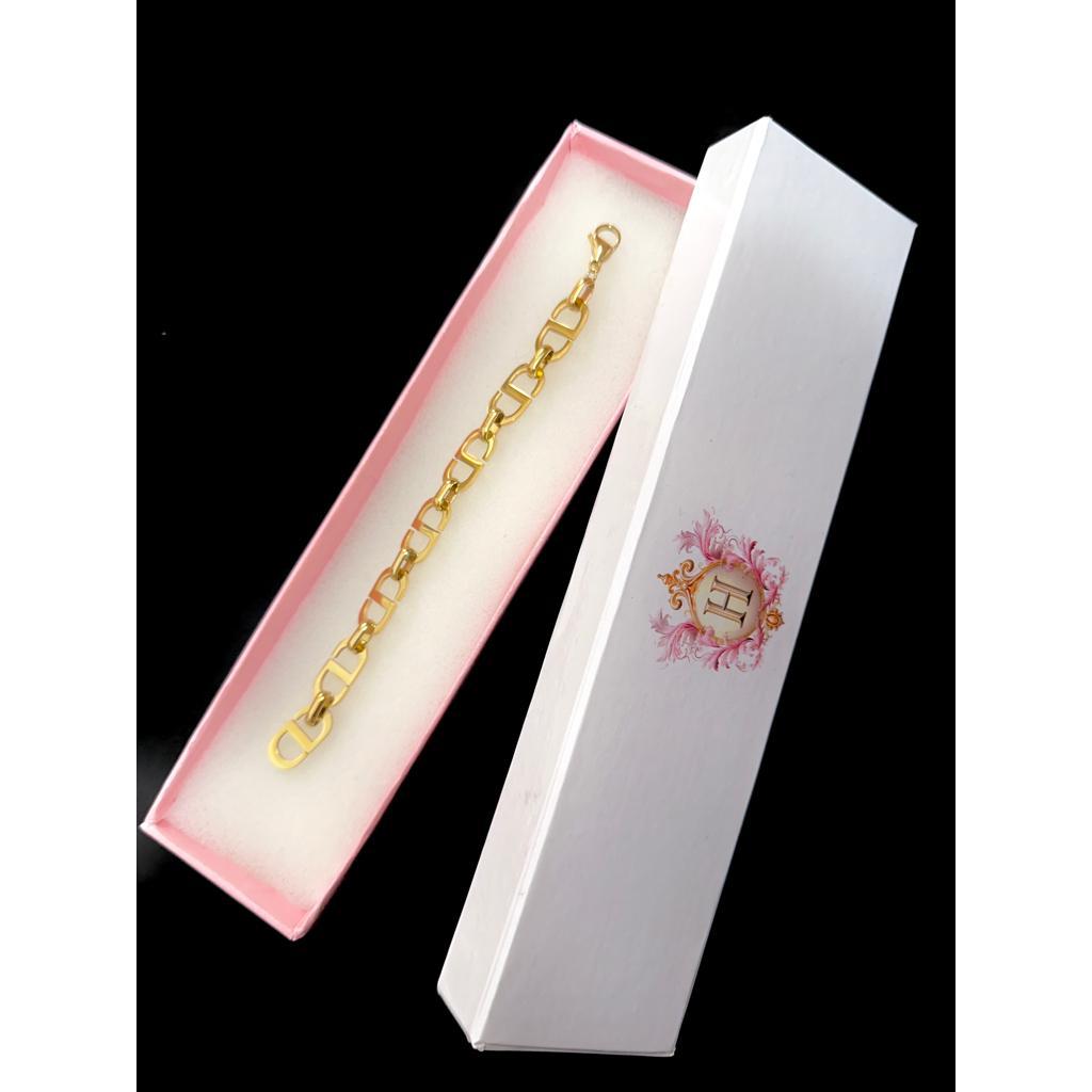 H Jewellery Gelang Titanium Cd Gold Code 20